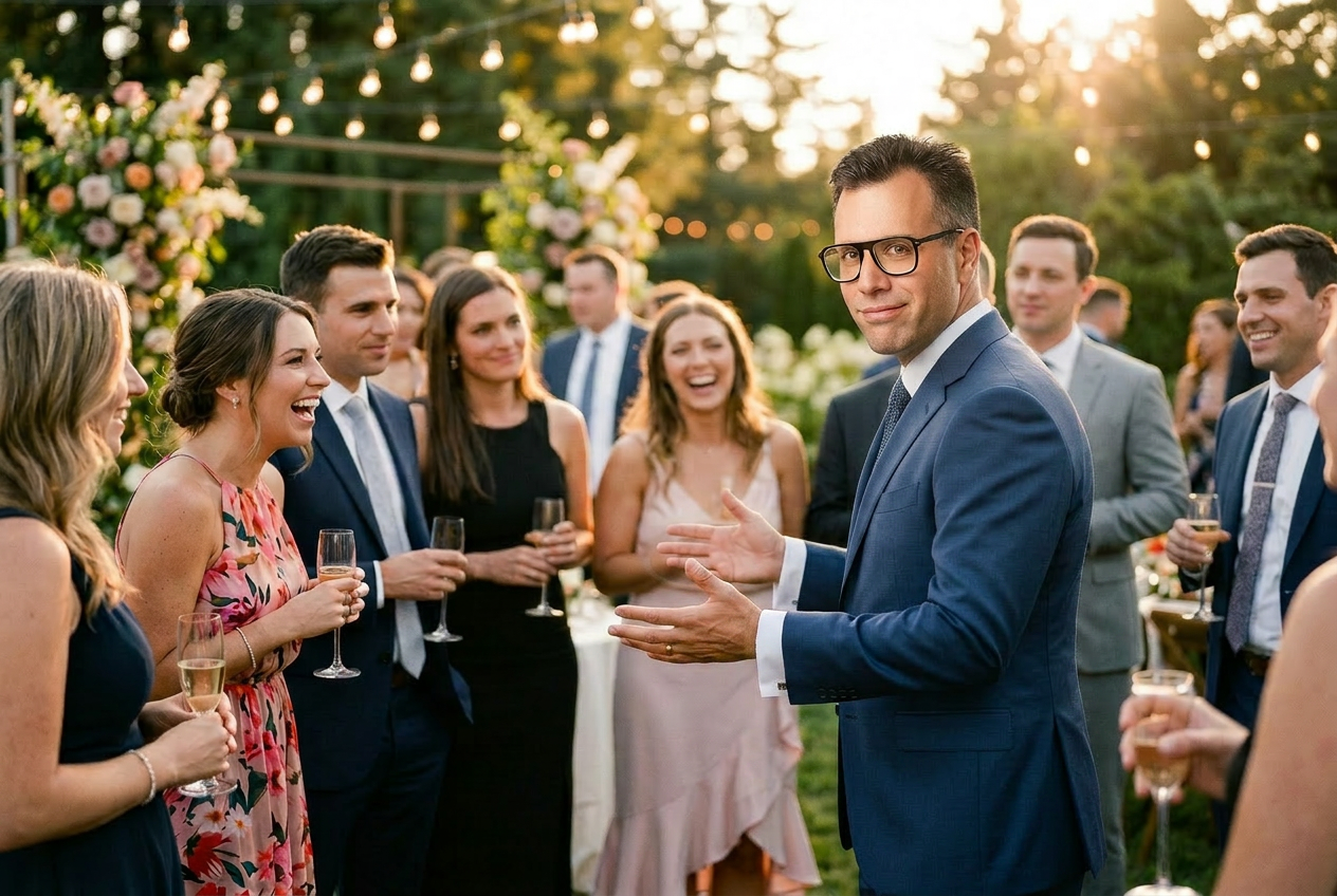 Nick Ignazzi performing for Weddings & Private Events